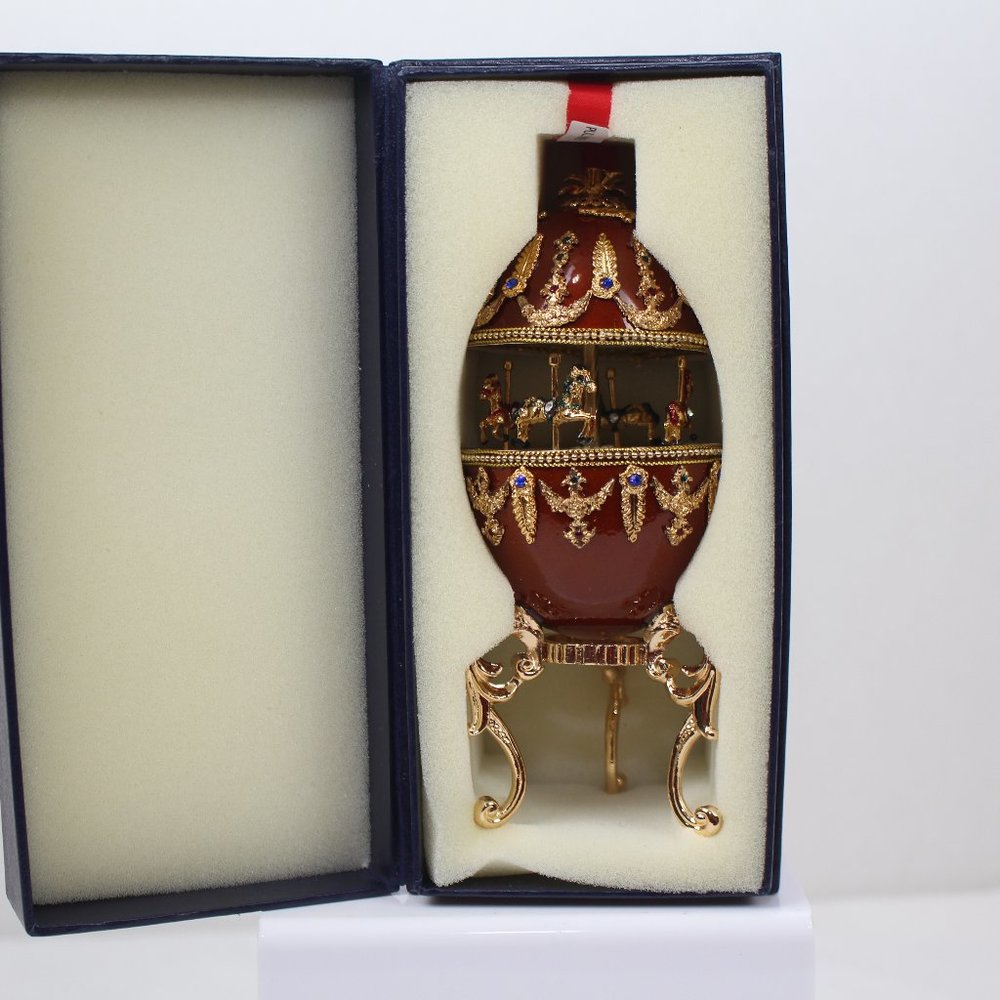 FABERGE Horse Musical Carousel